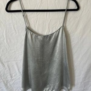 ARITZIA Babaton Silver Chrome Beck Swing Tank XXS